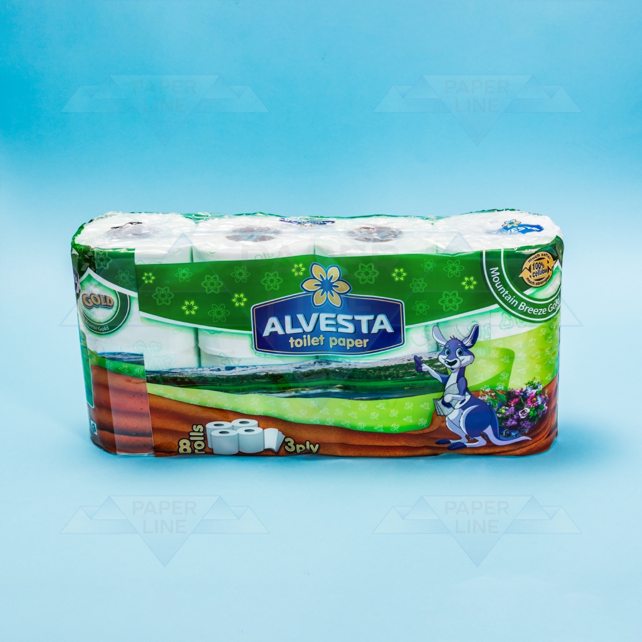 Hârtie igienică Alvesta Mountain Breeze Gold