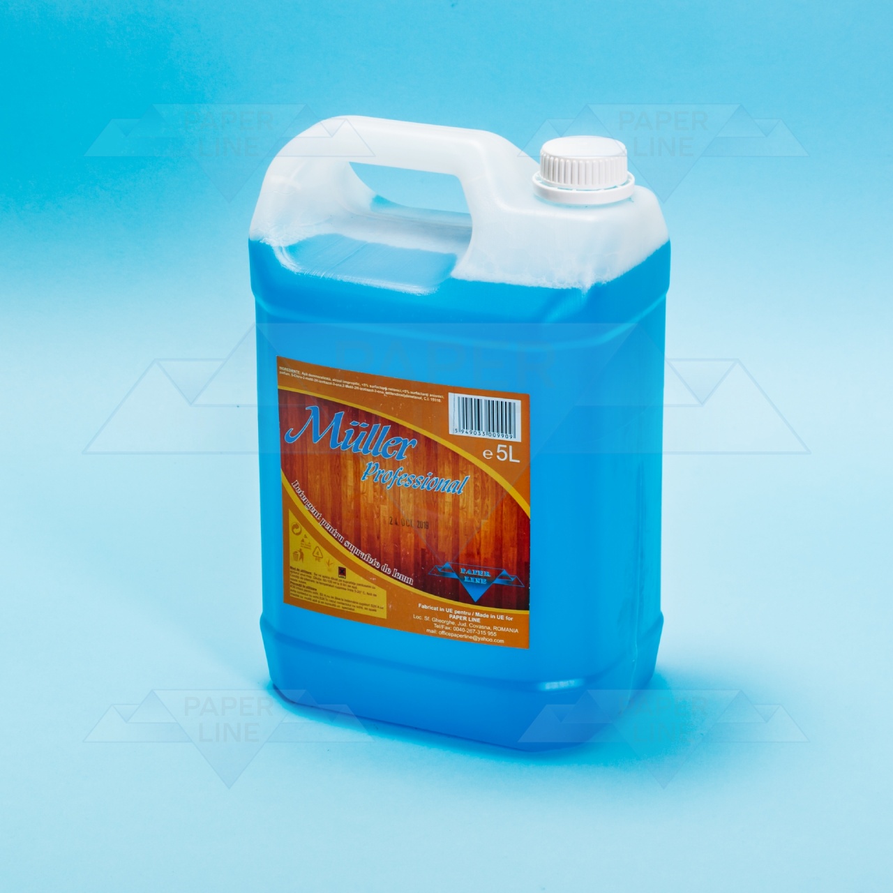 Detergent pentru suprafețe de lemn Müller Professional, Liliac