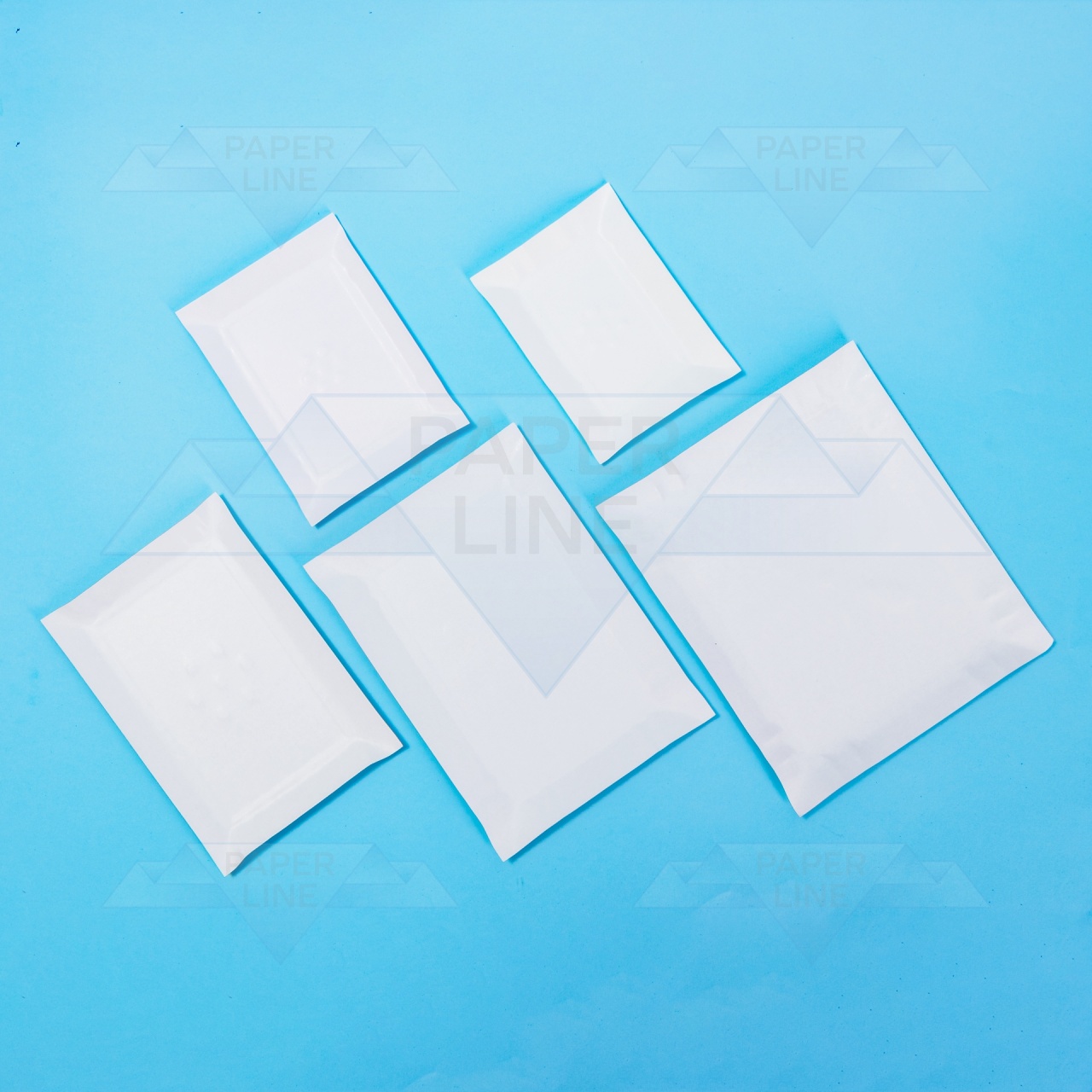 Farfurie din carton, pătrat