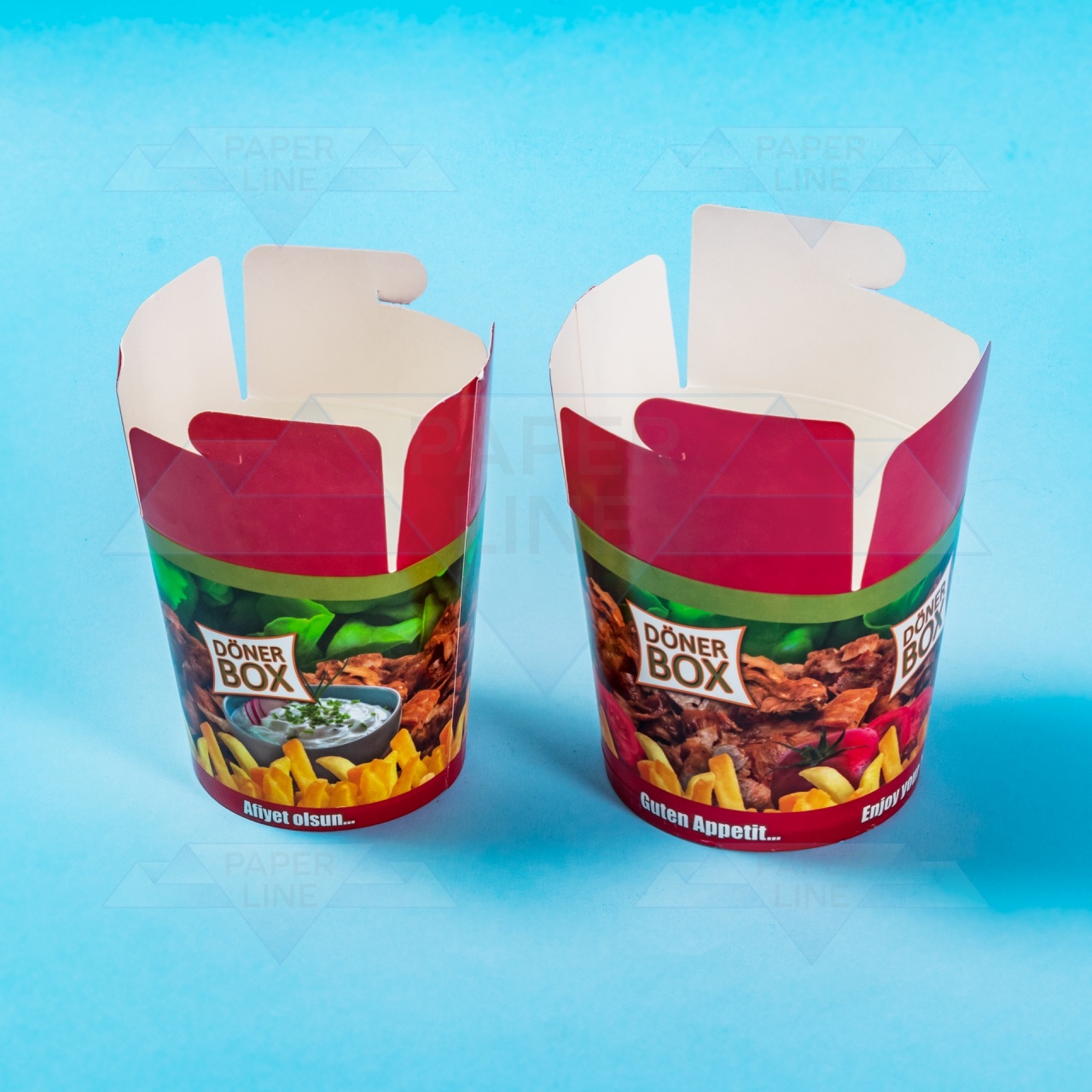 Cutie din carton pentru mâncare