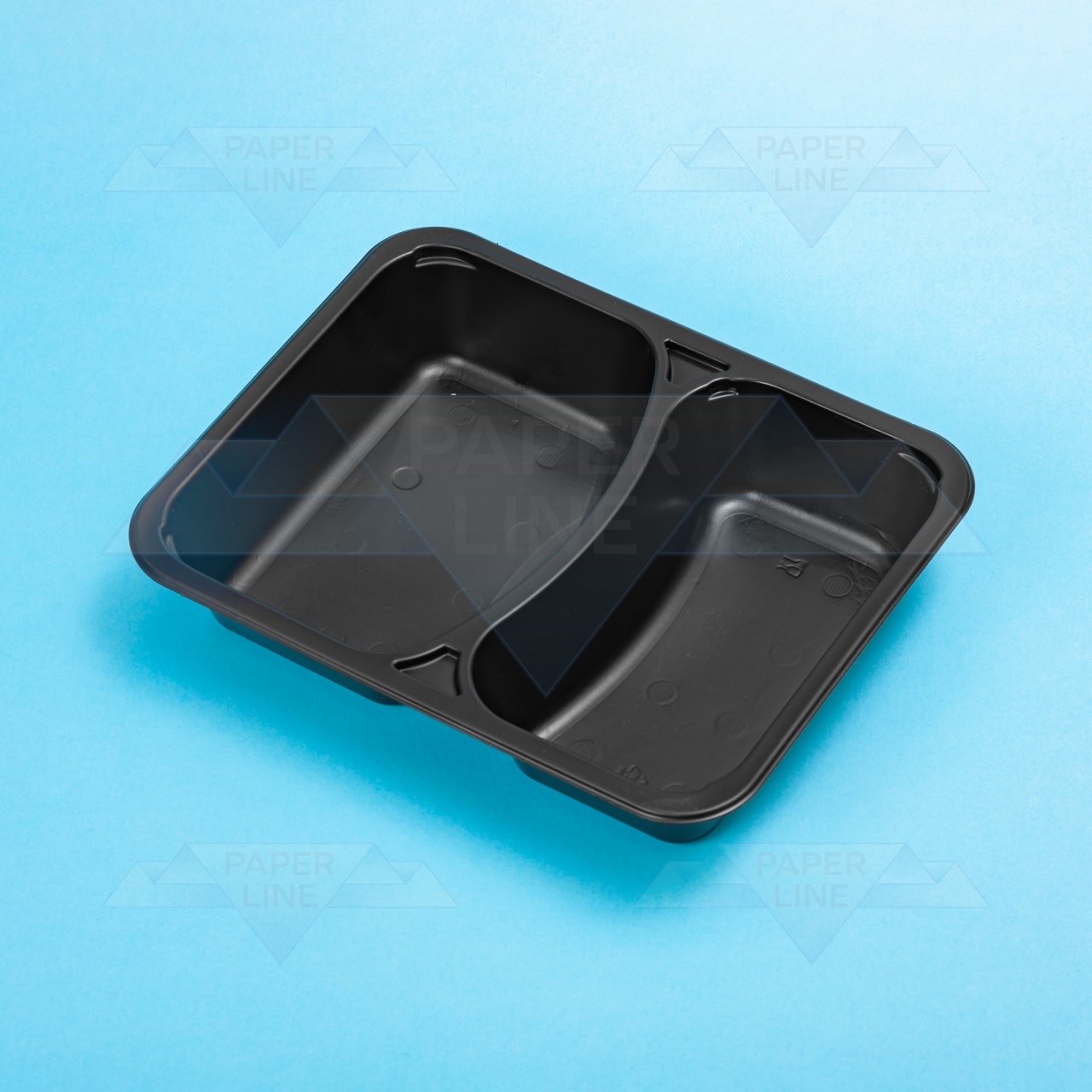 Caserolă termosudabilă, două compartimente