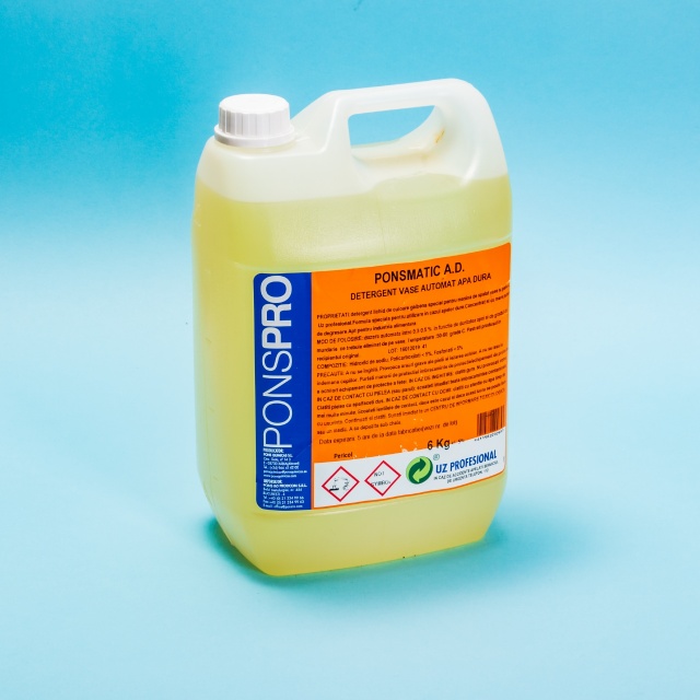 Detergent pentru vase, automat, apă dură Ponspro
