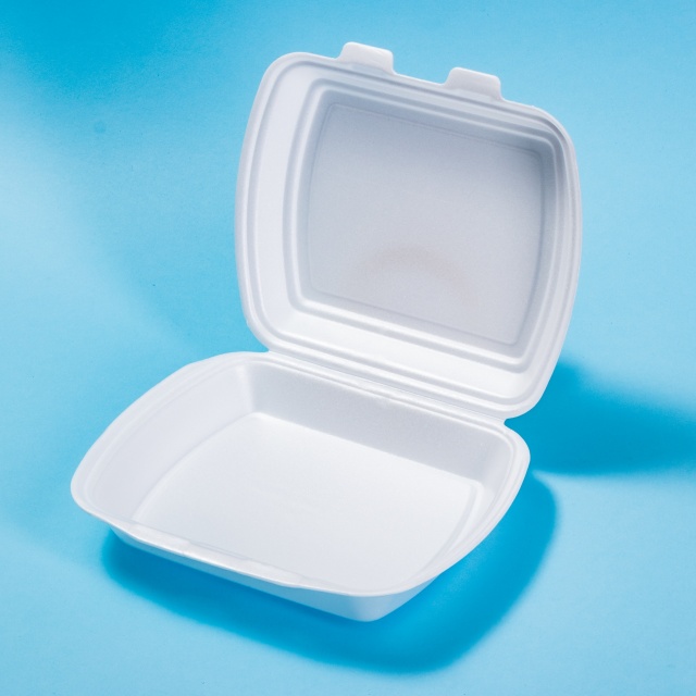 Caserolă din polistiren cu un compartiment