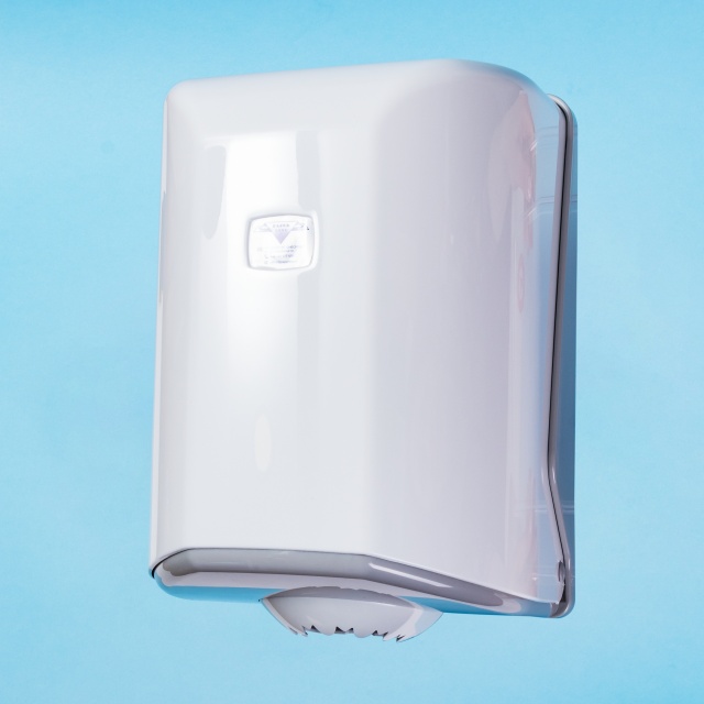 Dispenser prosoape hârtie cu derulare centrală