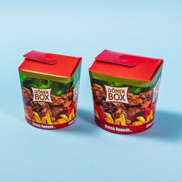 Cutie din carton pentru mâncare