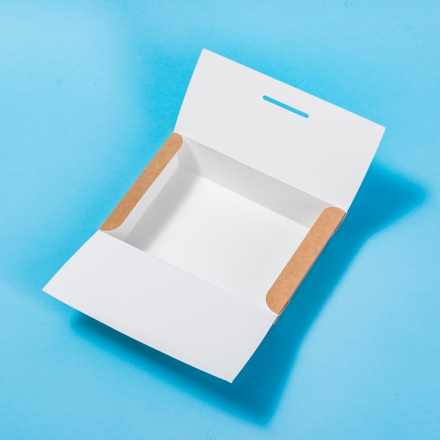 Cutie din carton pentru mâncare plat