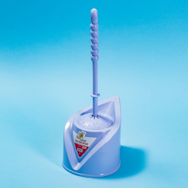 Perie WC cu suport din plastic
