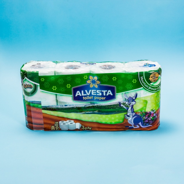 Hârtie igienică Alvesta Mountain Breeze Gold