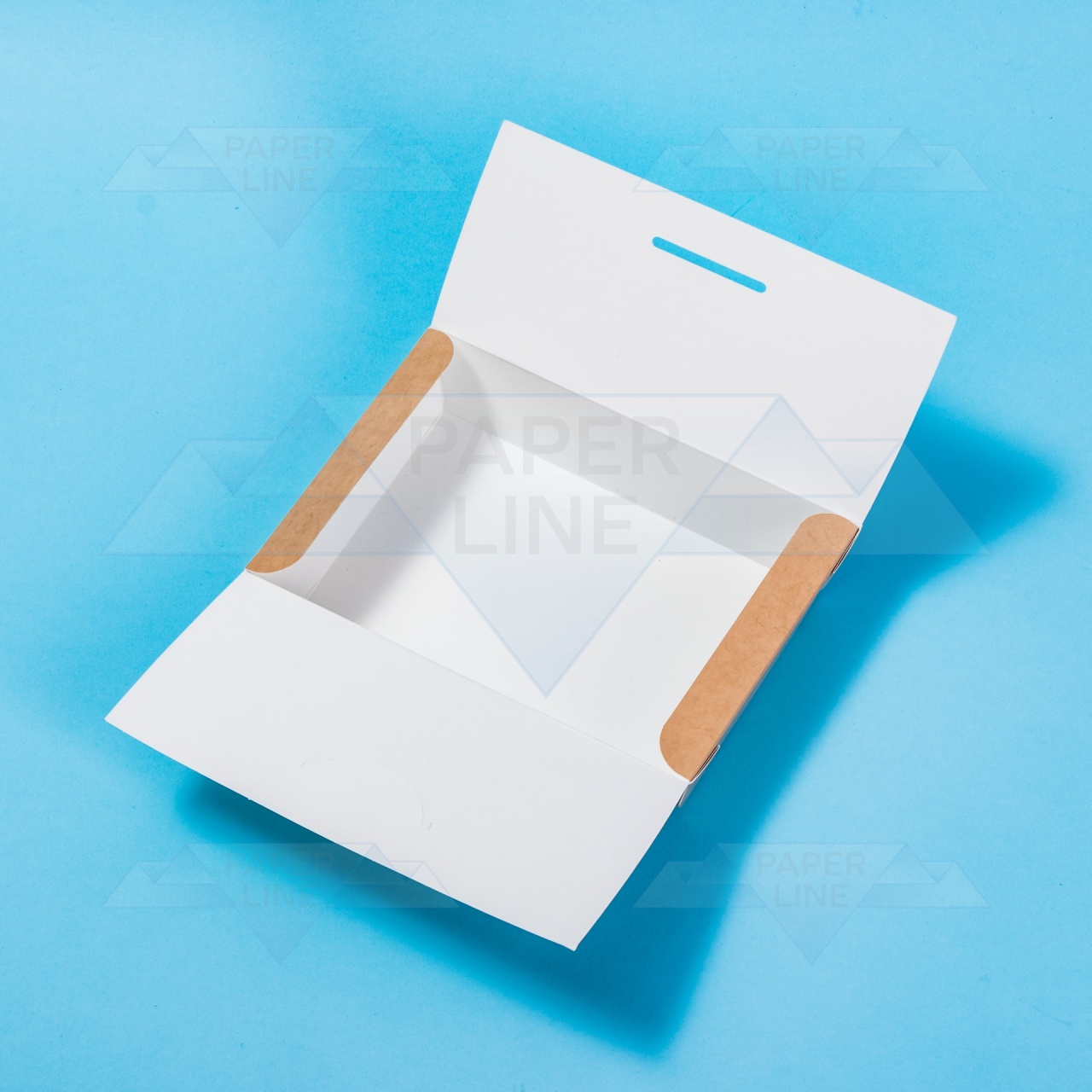 Cutie din carton pentru mâncare plat