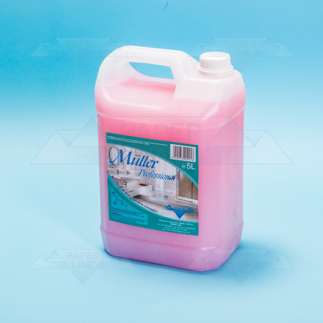 Detergent pentru suprafețe ceramice Müller Professional