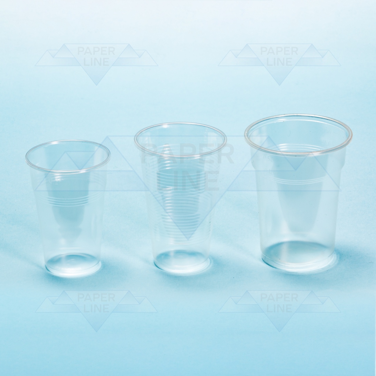 Pahare din plastic transparent